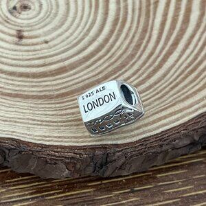 Pandora LONDON Cruise Charm Steamship charm S925 Sterling Silver Jewelry